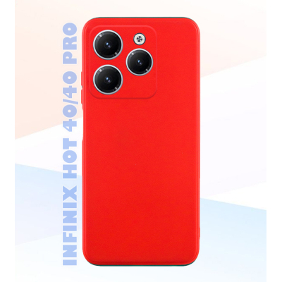 Чохол до мобільного телефона BeCover Full Camera Infinix Hot 40 (X6836)/ 40 Pro (X6837) Red (711660)