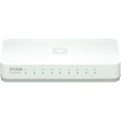 Комутатор мережевий D-Link GO-SW-8E
