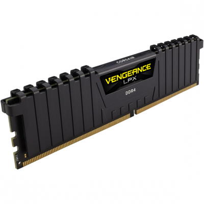 Модуль пам'яті для комп'ютера DDR4 32GB 3000 MHz Vengeance LPX Black Corsair (CMK32GX4M1D3000C16)