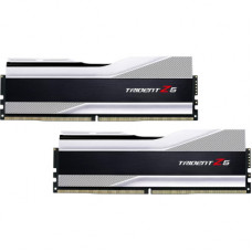 Модуль пам'яті для комп'ютера DDR5 64GB (2x32GB) 6000 MHz Trident Z5 Silver G.Skill (F5-6000J3238G32GX2-TZ5S)