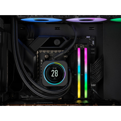 Модуль пам'яті для комп'ютера DDR5 32GB (2x16GB) 6000 MHz Vengeance RGB Corsair (CMH32GX5M2D6000Z36K)