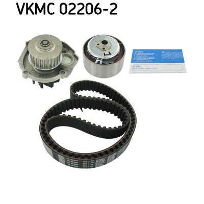Комплект ременя ГРМ з помпой SKF VKMC 02206-2