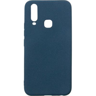 Чохол до мобільного телефона Dengos Carbon Vivo Y15, blue (DG-TPU-CRBN-98) (DG-TPU-CRBN-98)