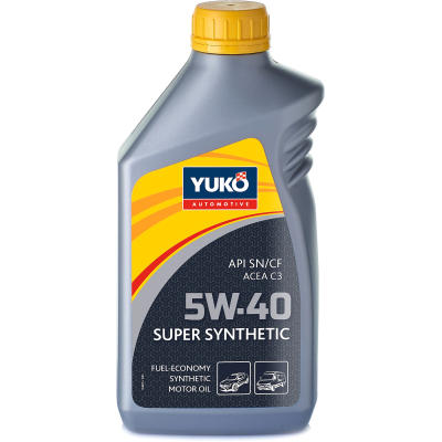 Моторна олива Yuko SUPER SYNTHETIC 5W-40 1л (4820070245592 4823110402276)
