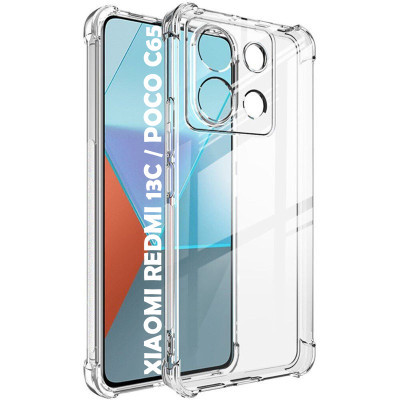 Чохол до мобільного телефона BeCover Anti-Shock Xiaomi Redmi 13C / Poco C65 Clear (710476)