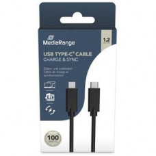 Дата кабель USB-C to USB-C 1.2m 3.1 Mediarange (MRCS214)