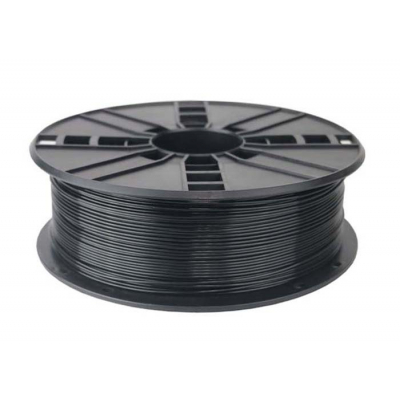 Пластик для 3D-принтера Gembird PLA, 1.75 мм, 1кг, black (3DP-PLA1.75-01-BK)