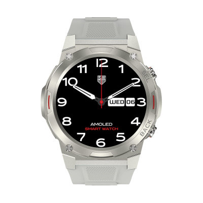 Смарт-годинник OUKITEL BT50 Silver (6931940742283)