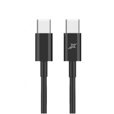 Дата кабель USB-C to USB-C 1.0m 20W CC-03B Black Grand-X (CC-03B)