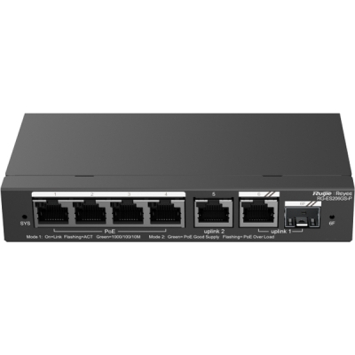 Комутатор мережевий Ruijie Networks RG-ES206GS-P