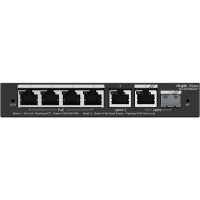 Комутатор мережевий Ruijie Networks RG-ES206GS-P
