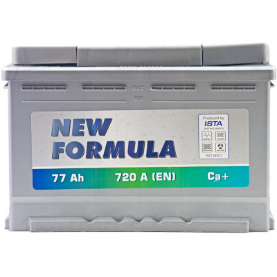 Акумулятор автомобільний NEW FORMULA 77Ah Ев (-/+) 720EN (5772204209)