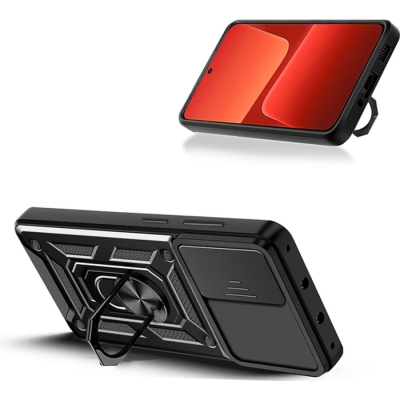 Чохол до мобільного телефона BeCover Military Oppo A76/A96 Black (707405)