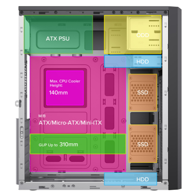 Корпус 2E 2E-TMX07