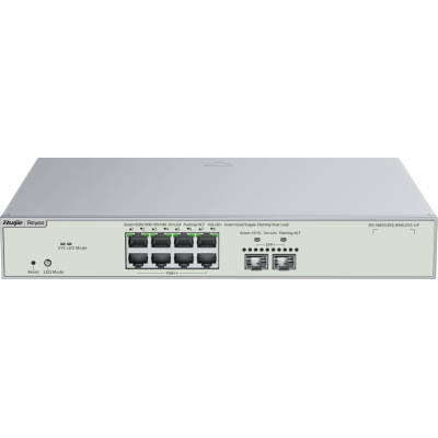 Комутатор мережевий Ruijie Networks RG-NBS5300-8MG2XS-UP
