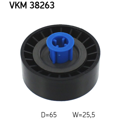 Ролик натягувача ременя SKF VKM 38263