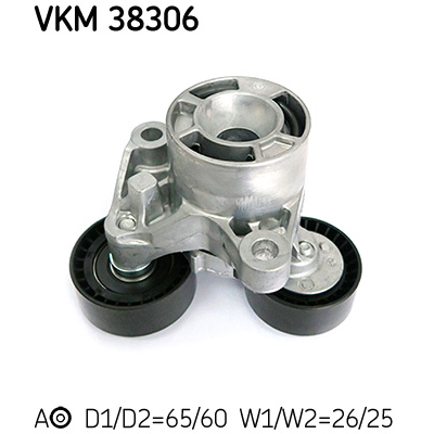 Ролик натягувача ременя SKF VKM 38306