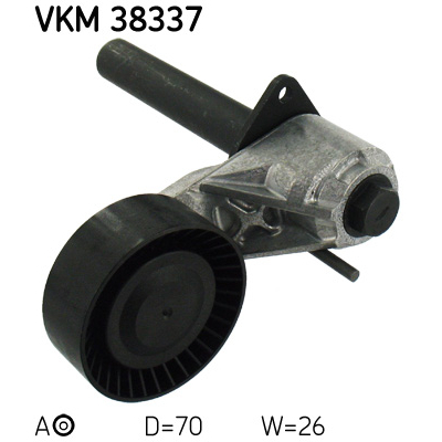 Ролик натягувача ременя SKF VKM 38337