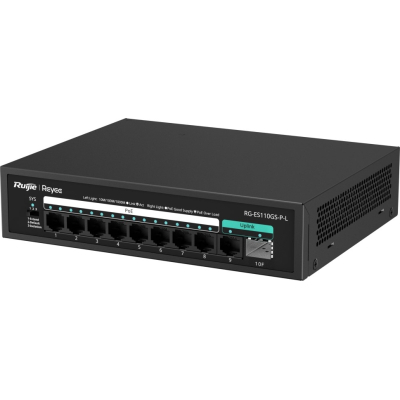 Комутатор мережевий Ruijie Networks RG-ES110GS-P-L