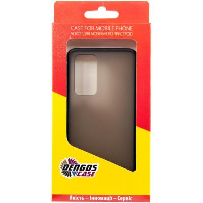 Чохол до мобільного телефона Dengos Matt Huawei P40, black (DG-TPU-MATT-46) (DG-TPU-MATT-46)