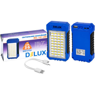 Ліхтар Delux REL-101 36 LED 4W (90017676)