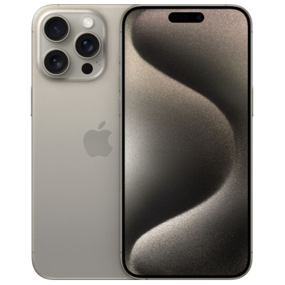 Мобільний телефон Apple iPhone 15 Pro Max 1TB Natural Titanium (MU7J3)