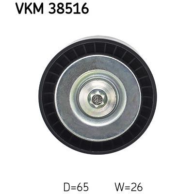 Ролик натягувача ременя SKF VKM 38516