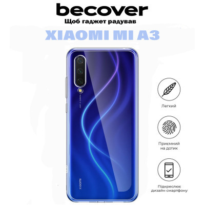 Чохол до мобільного телефона BeCover Xiaomi Mi A3 Transparancy (711035)