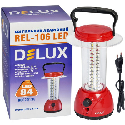 Ліхтар Delux REL-106 84 LED 4W (90020136)