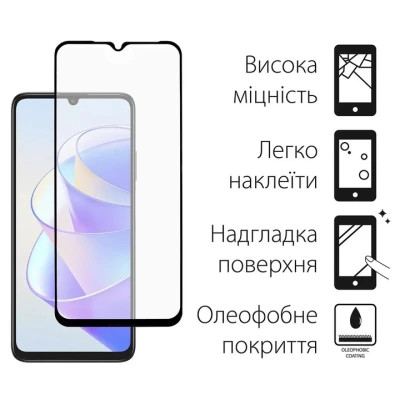 Чохол до мобільного телефона Dengos Kit for Honor x7a case + glass (Black) (DG-KM-55)