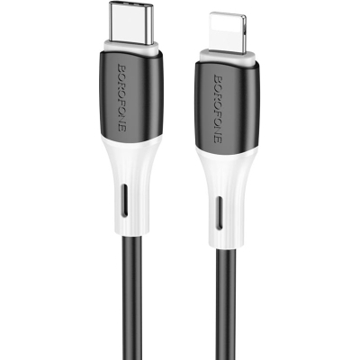 Дата кабель USB-C to Lightning 1.0m BX79 3A BOROFONE (BX79PDLB)