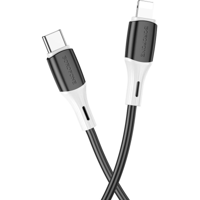 Дата кабель USB-C to Lightning 1.0m BX79 3A BOROFONE (BX79PDLB)