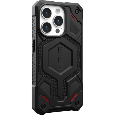 Чохол до мобільного телефона UAG Apple iPhone 15 Pro Max Monarch Pro Magsafe, Kevlar Black (114222113940)