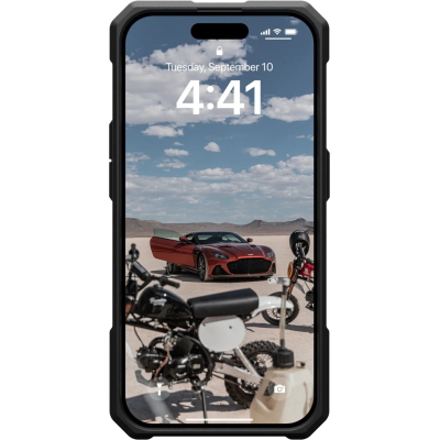 Чохол до мобільного телефона UAG Apple iPhone 15 Pro Max Monarch Pro Magsafe, Kevlar Black (114222113940)