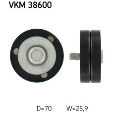 Ролик натягувача ременя SKF VKM 38600
