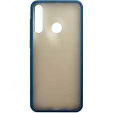 Чохол до мобільного телефона Dengos Matt Huawei Y6P, blue (DG-TPU-MATT-56) (DG-TPU-MATT-56)
