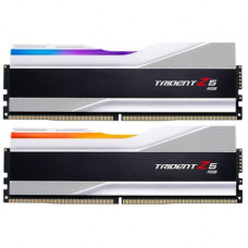 Модуль пам'яті для комп'ютера DDR5 48GB (2x24GB) 7200 MHz Trident Z5 RGB Silver G.Skill (F5-7200J3646F24GX2-TZ5RS)