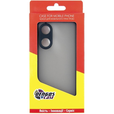 Чохол до мобільного телефона Dengos Kit for Motorola G32 case + glass (Black) (DG-KM-49)