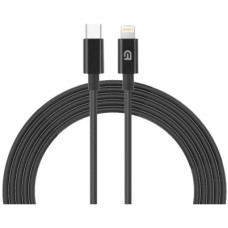 Дата кабель USB-C to Lightning 1.0m AMQGJ2B black Armorstandart (ARM64293)