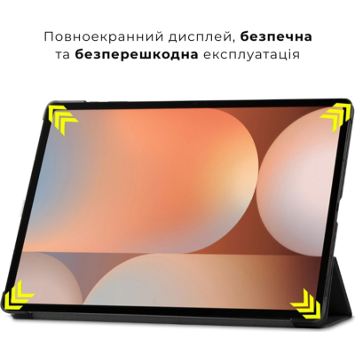 Чохол до планшета AirOn Premium Samsung Galaxy tab S10 Ultra 14.6 2024 + film Black (4822356758484)