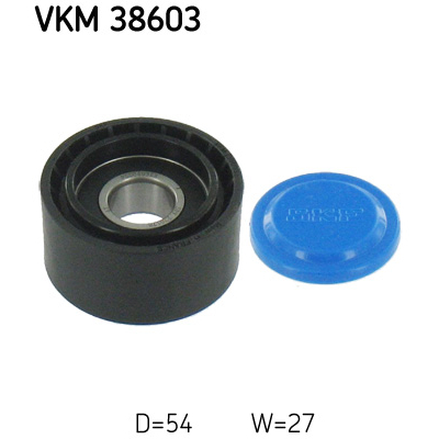 Ролик натягувача ременя SKF VKM 38603