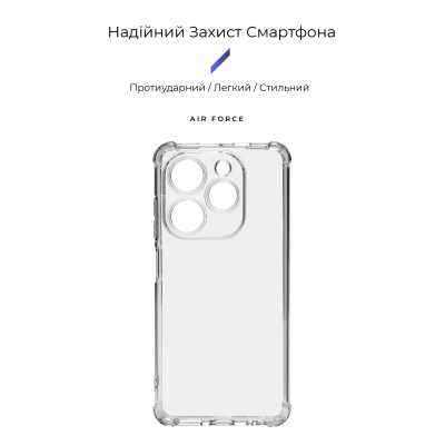 Чохол до мобільного телефона Armorstandart Air Force Tecno Spark 20C (BG7n) Camera cover Clear (ARM73805)