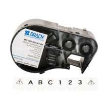 Стрічка для принтера етикеток Brady M4C-500-595-WT-BK 12,70мм х 7,62м, black on white, vinyl (143371)
