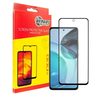 Чохол до мобільного телефона Dengos Kit for Motorola G72 case + glass (Black) (DG-KM-51)