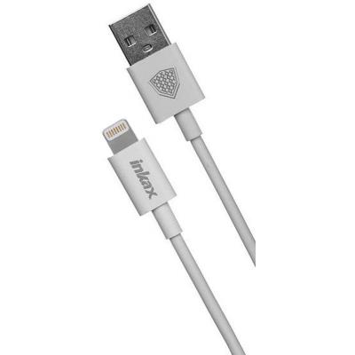 Дата кабель USB 2.0 AM to Lightning 1.0m CK-31 White Inkax (F_72188)