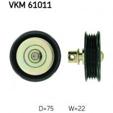 Ролик натягувача ременя SKF VKM 61011