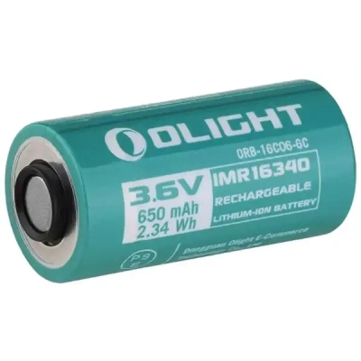 Акумулятор Olight 16340 3,6V 650 mAh (ORB-16C06-6C)
