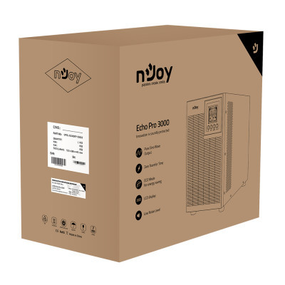 Пристрій безперебійного живлення nJoy Echo Pro 3000VA USB (UPOL-OL300EP-CG01B)