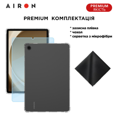 Чохол до планшета AirOn EVA Premium Samsung Galaxy Tab A9 transparent (4822352781138)