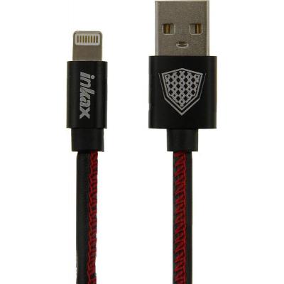 Дата кабель USB 2.0 AM to Lightning 1.0m CK-44 Black Inkax (F_62248)